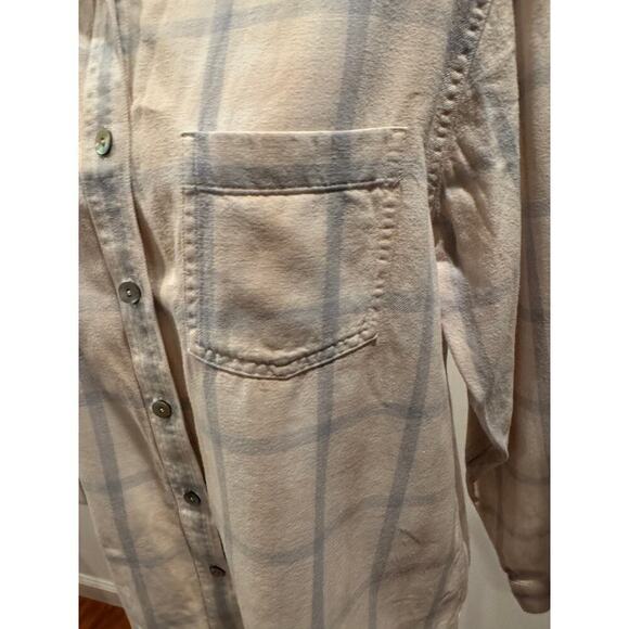 Women's L.L. Bean Long Sleeve Flanel Shirt - Large - Picture 5 of 8
